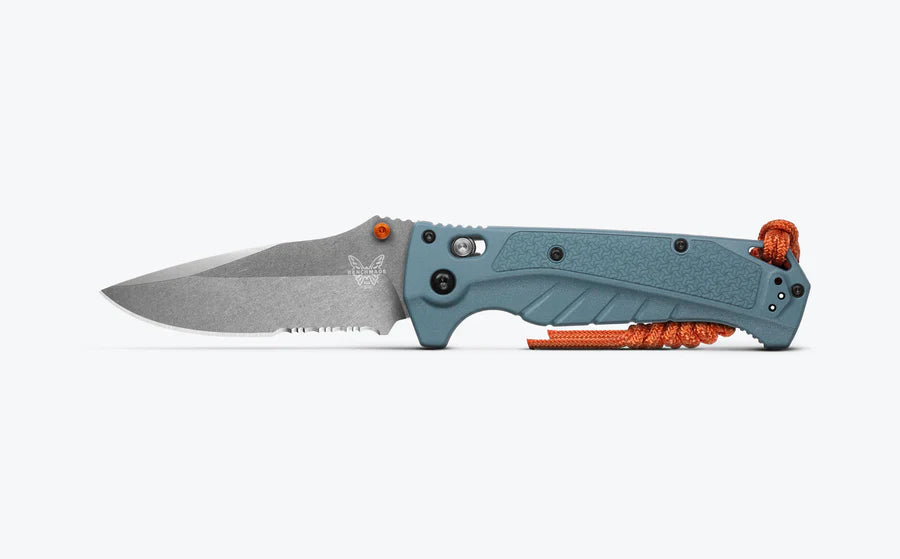 Benchmade Adira 3.88" CPM-MagnaCut Satin Black Depth Blue 18060S