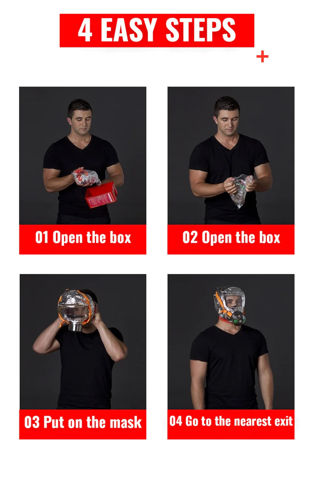 FireMask FM60 Anti-Smoke Mask