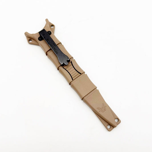 Benchmade 987496F PIM Sheath in Sand with belt clip for SOCP 176, 178 and 179