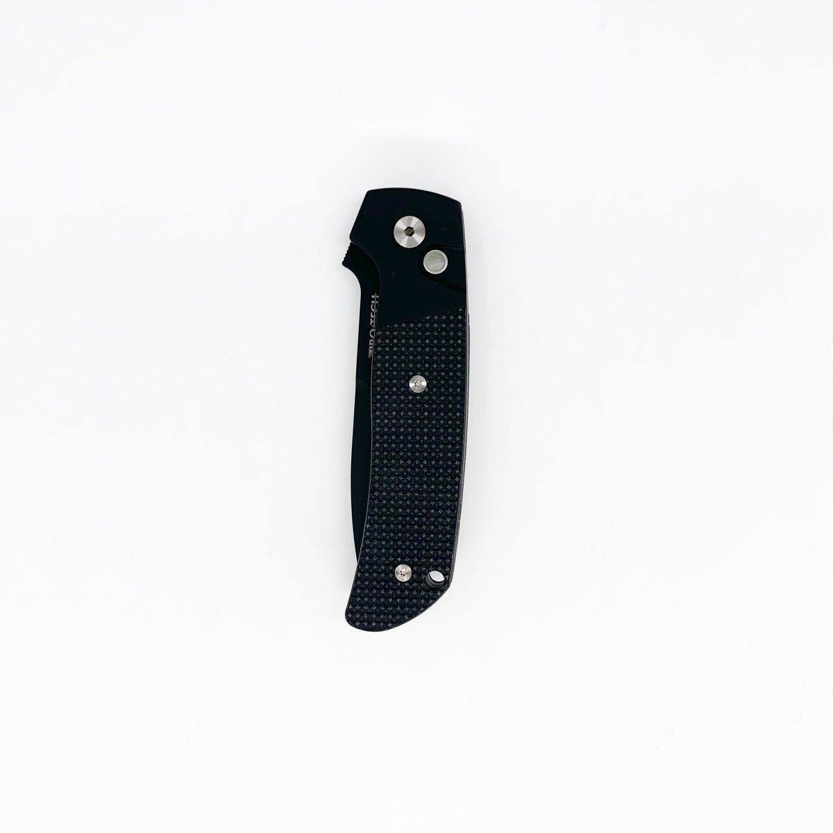 Pro-Tech Knives BT2715 Terzuola ATCF Folding Knife 3.5in DLC Blade Magnacut Steel Blade Textured G10 Handle Inlays