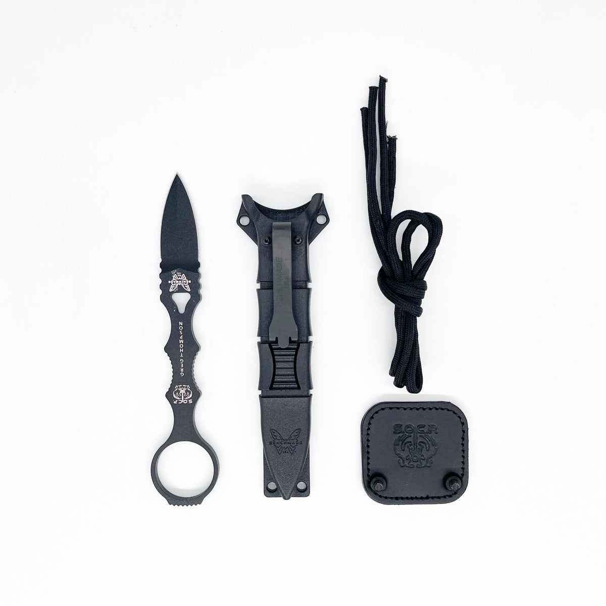 Tactical Fixed Blade Knife, Boot Knife, Dagger Blade, Benchmade Made in USA