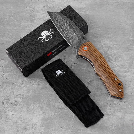 Klaken J338 Askael J338-Zebrawood closed view