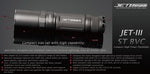 JETBeam Jet-III Pro ST BVC R5 LED Flashlight