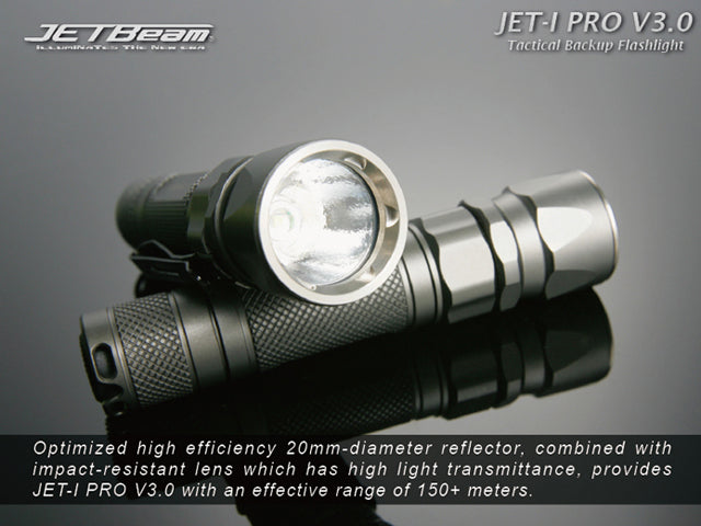 JETBeam Jet-I Pro v3.0 CREE R2 LED Flashlight Green