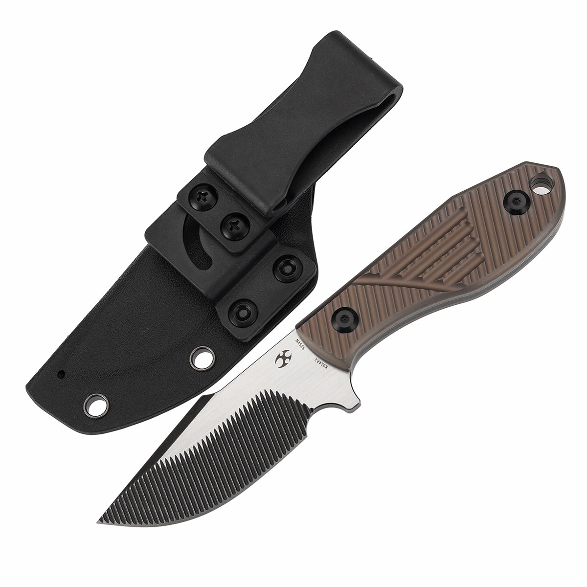Kansept Tiny Dancer K014A2 front view – 3.17" CPM S35VN drop point fixed blade knife