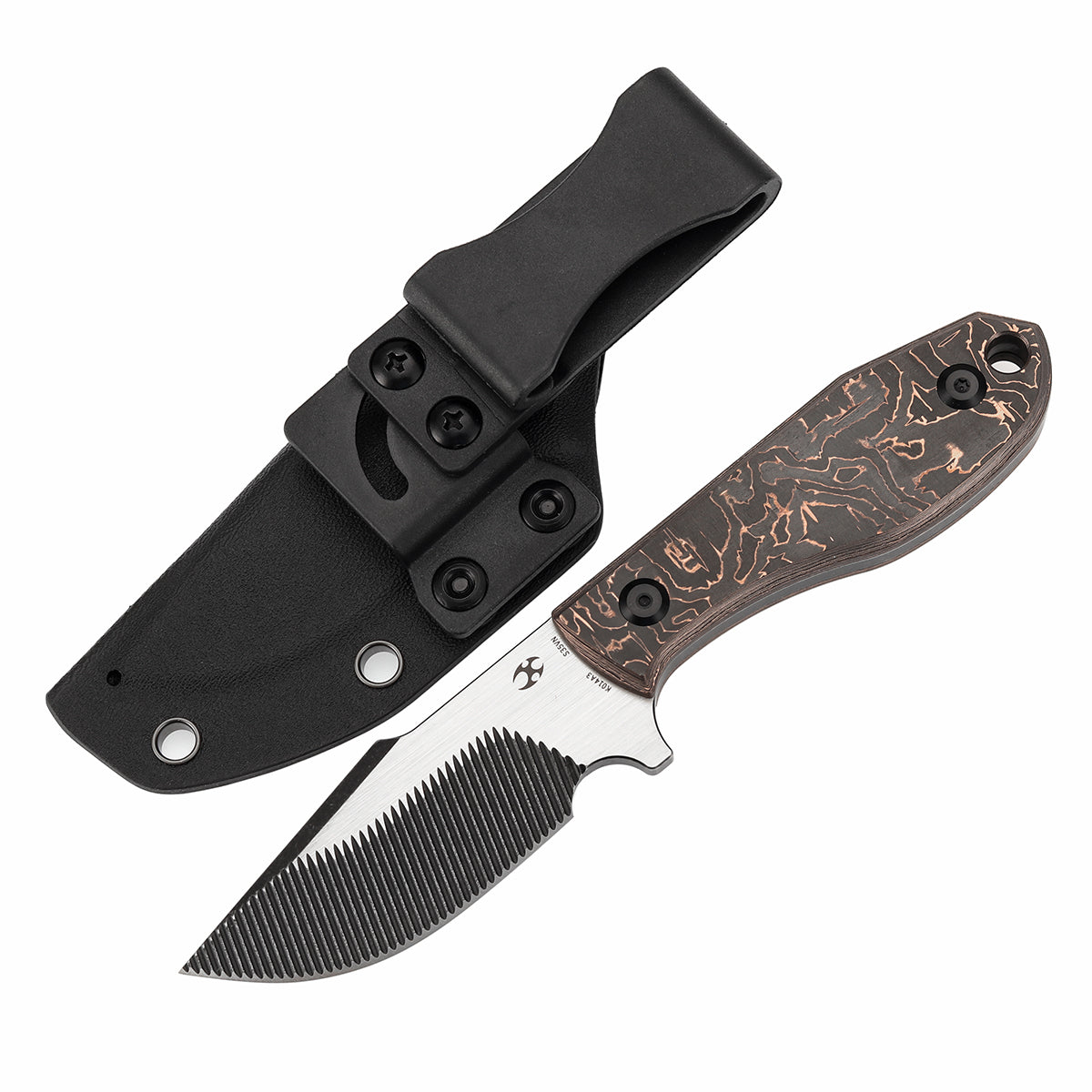 Kansept Tiny Dancer K014A3 front view – 3.17" CPM S35VN drop point fixed blade knife