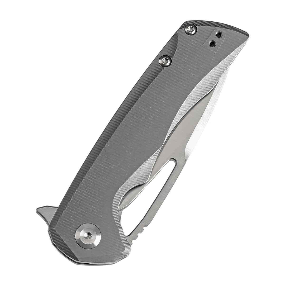 Kansept Kryo K1001A7 titanium frame lock detail