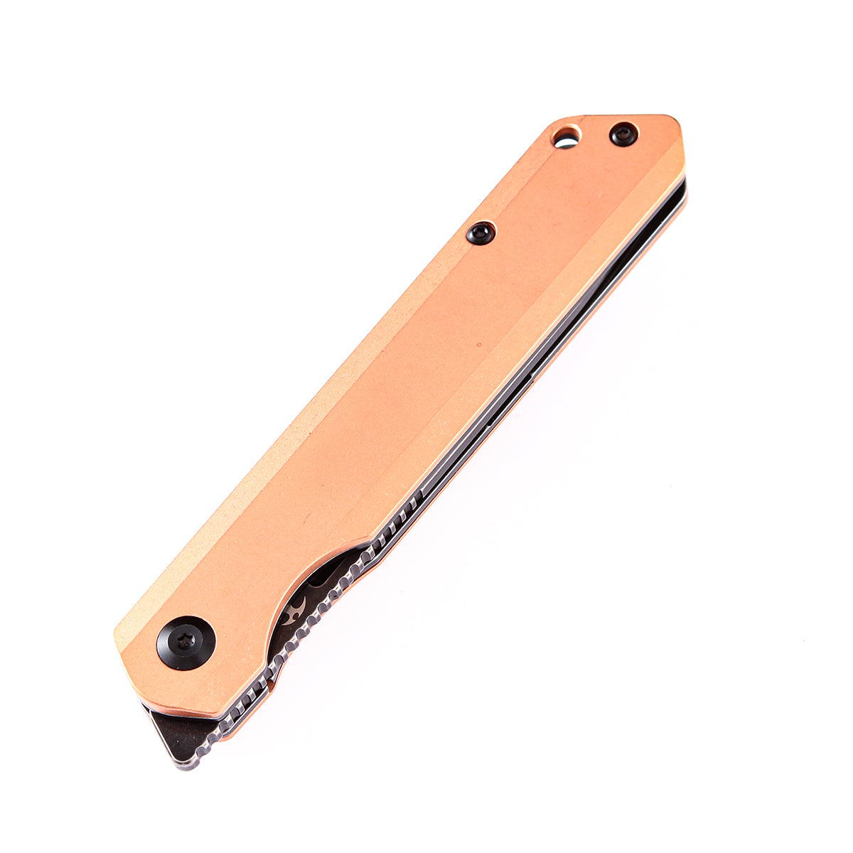 Kansept Prickle K1012C1 blade detail – black TiCn CPM S35VN tanto