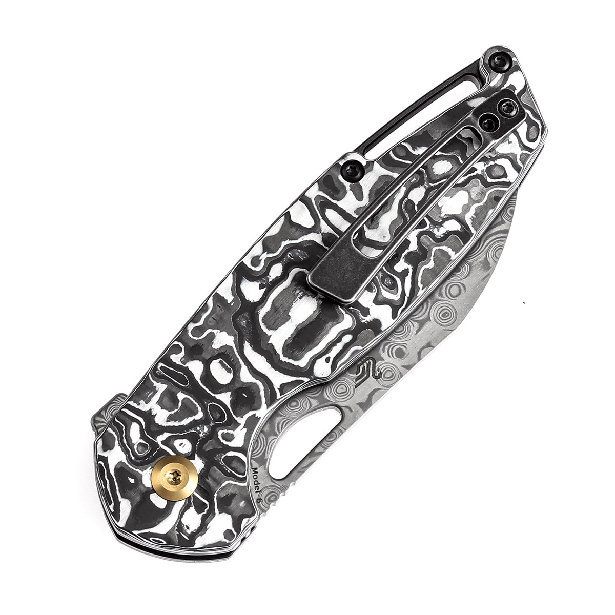 Kansept Model 6 K1022L1 left-handed liner lock detail