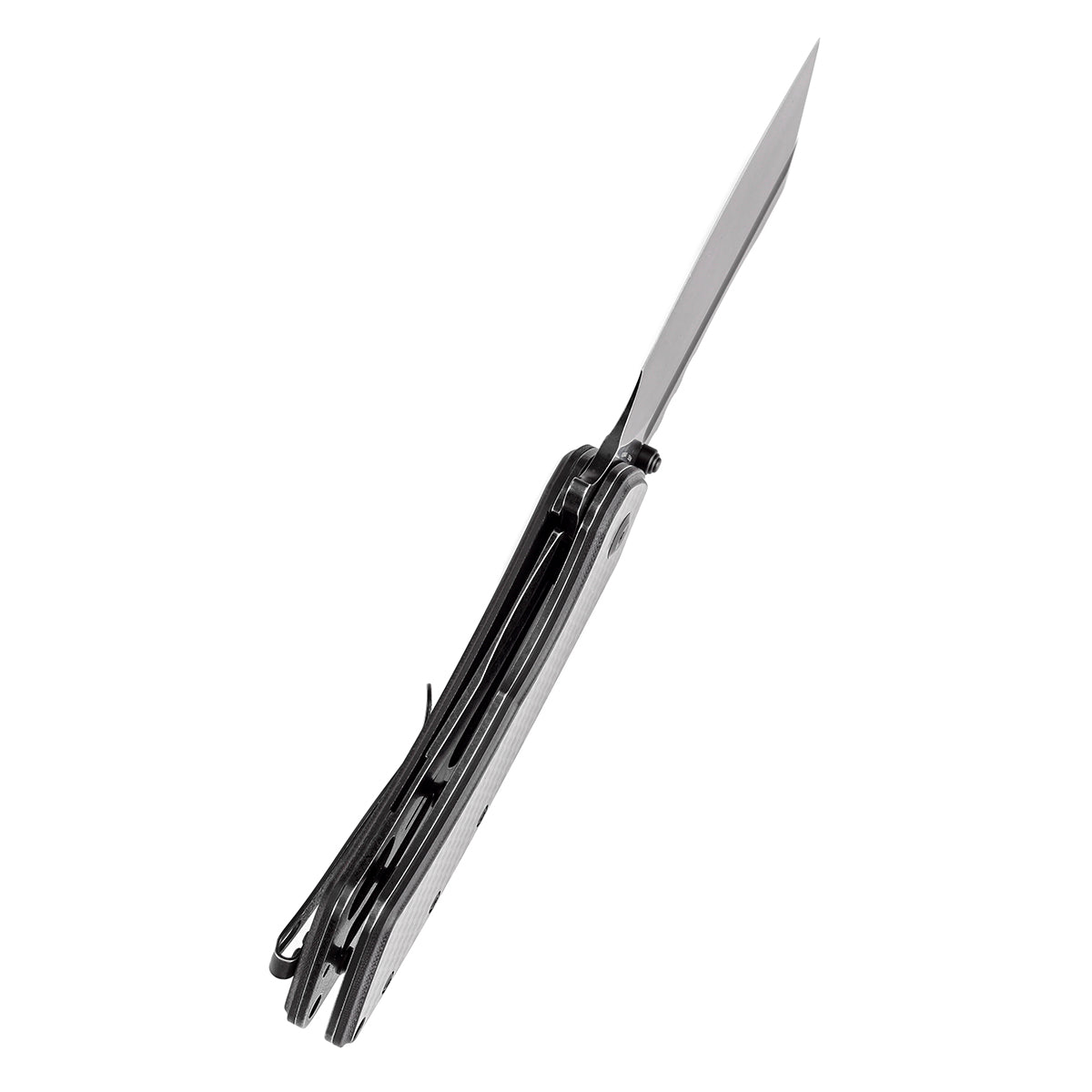 Kansept XL Korvid K1030A10 blade detail – blackwash CPM-S35VN cleaver