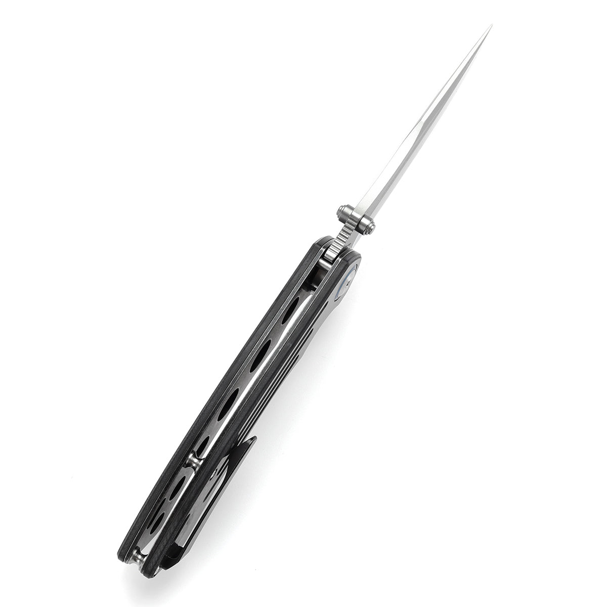 Kansept Pretatout K1032A5 black carbon fiber and G10 handle scales