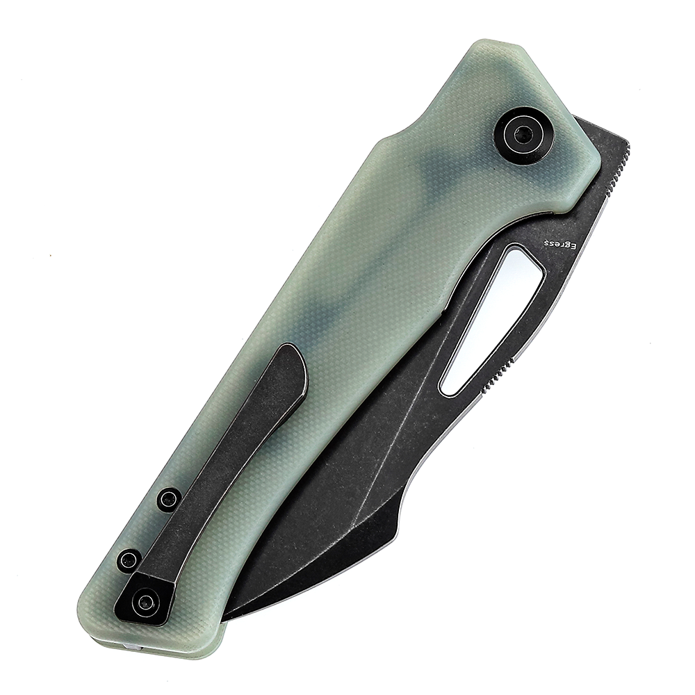 Kansept Egress K1033C2 jade G10 handle scales