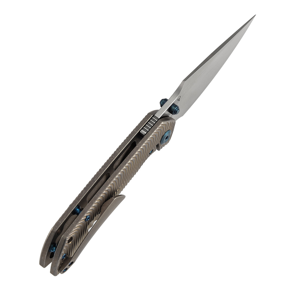 Kansept Fenrir K1034C2 bronze anodized titanium handle scales