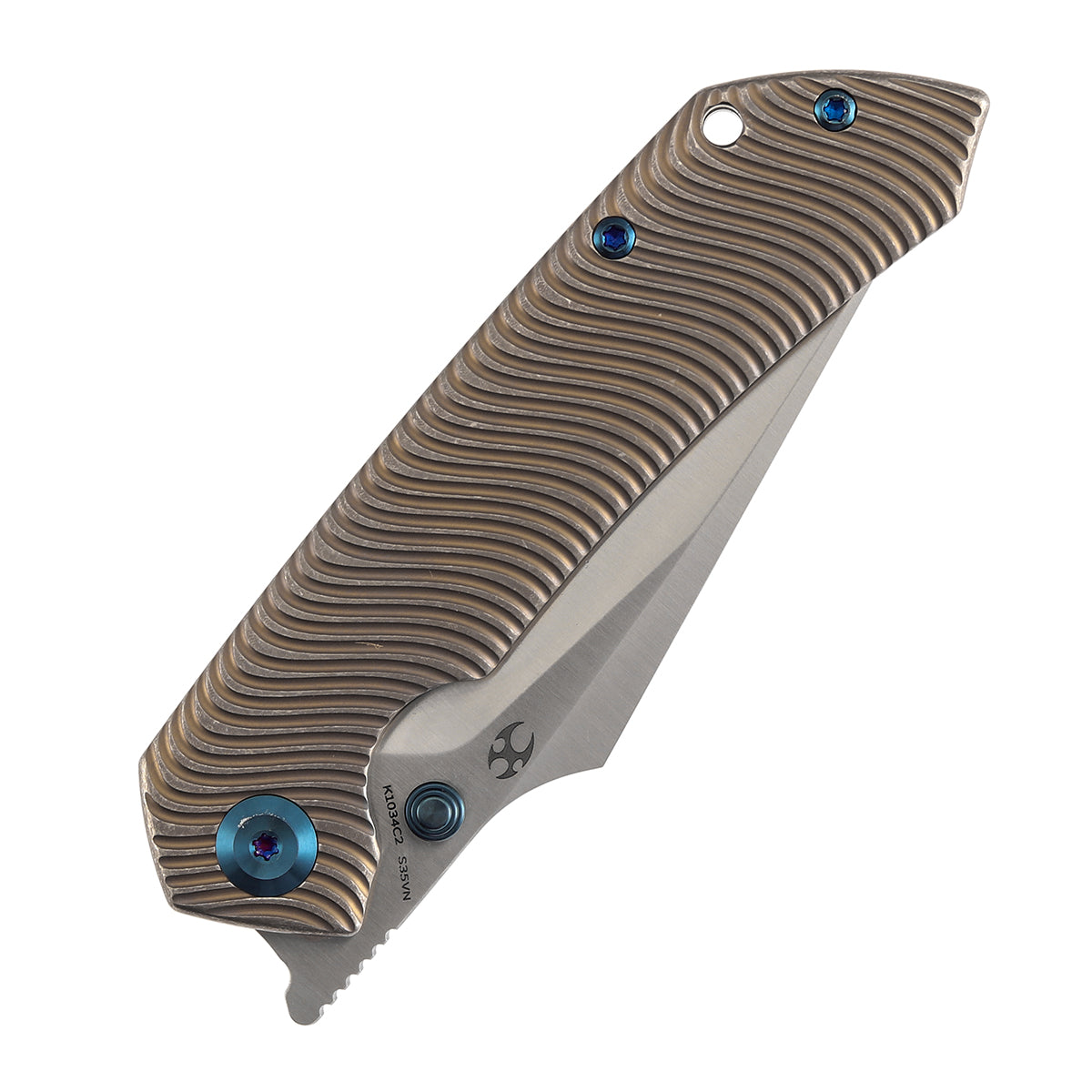 Kansept Fenrir K1034C2 frame lock detail