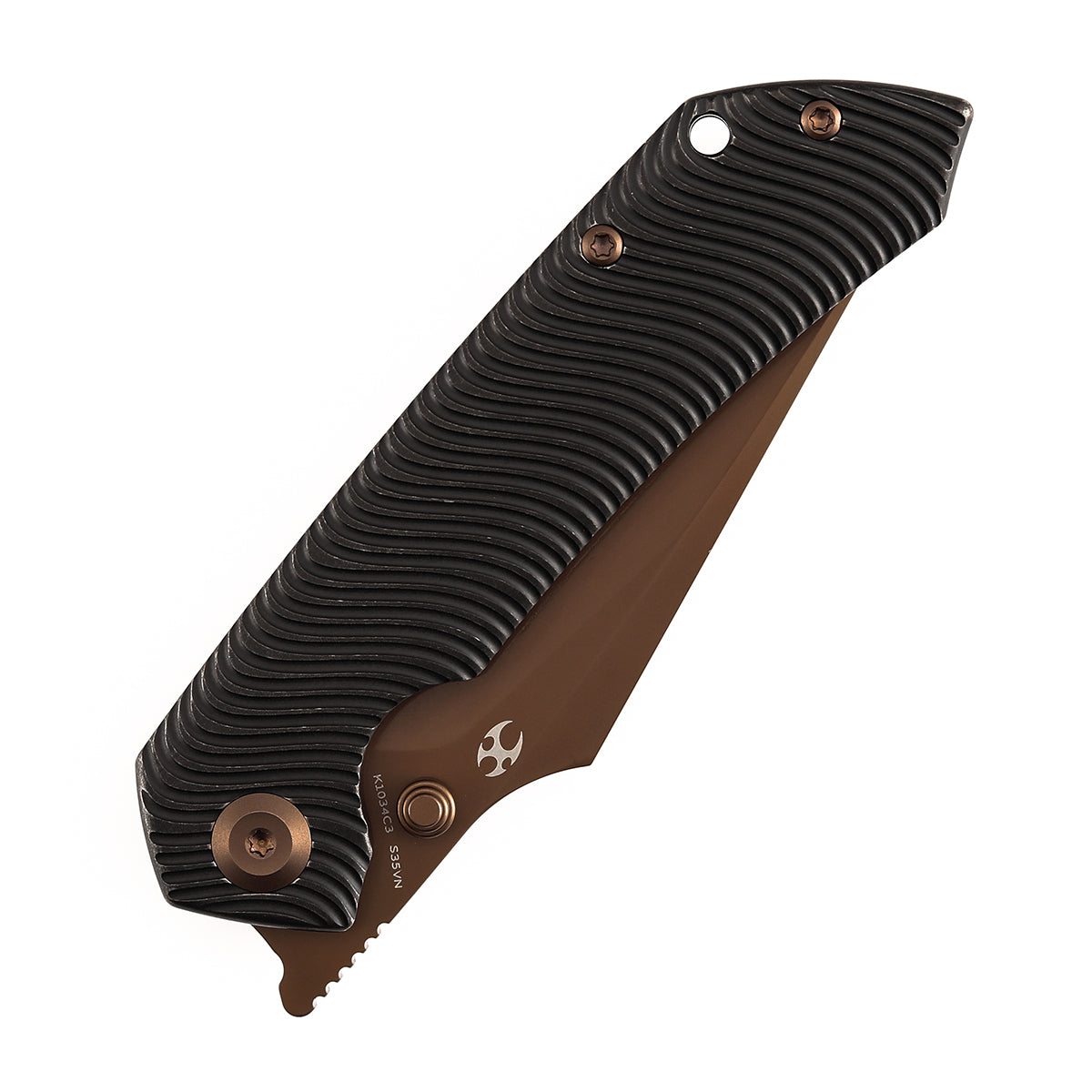 Kansept Fenrir K1034C3 frame lock detail
