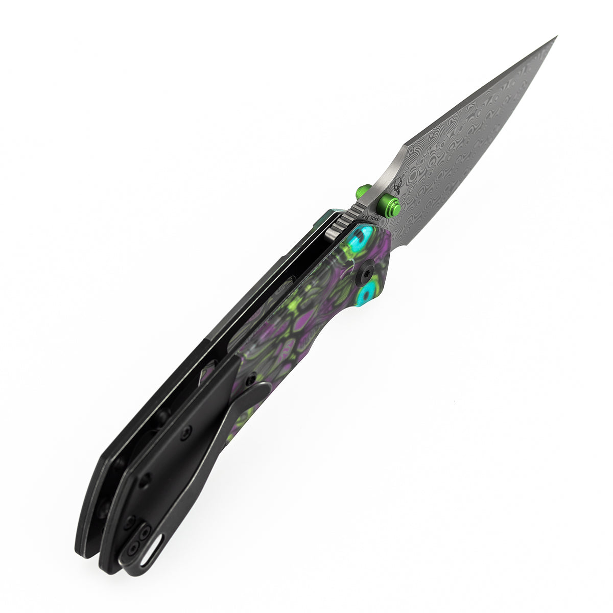 Kansept Fenrir K1034S7 Purple Undead Print PC handle scales