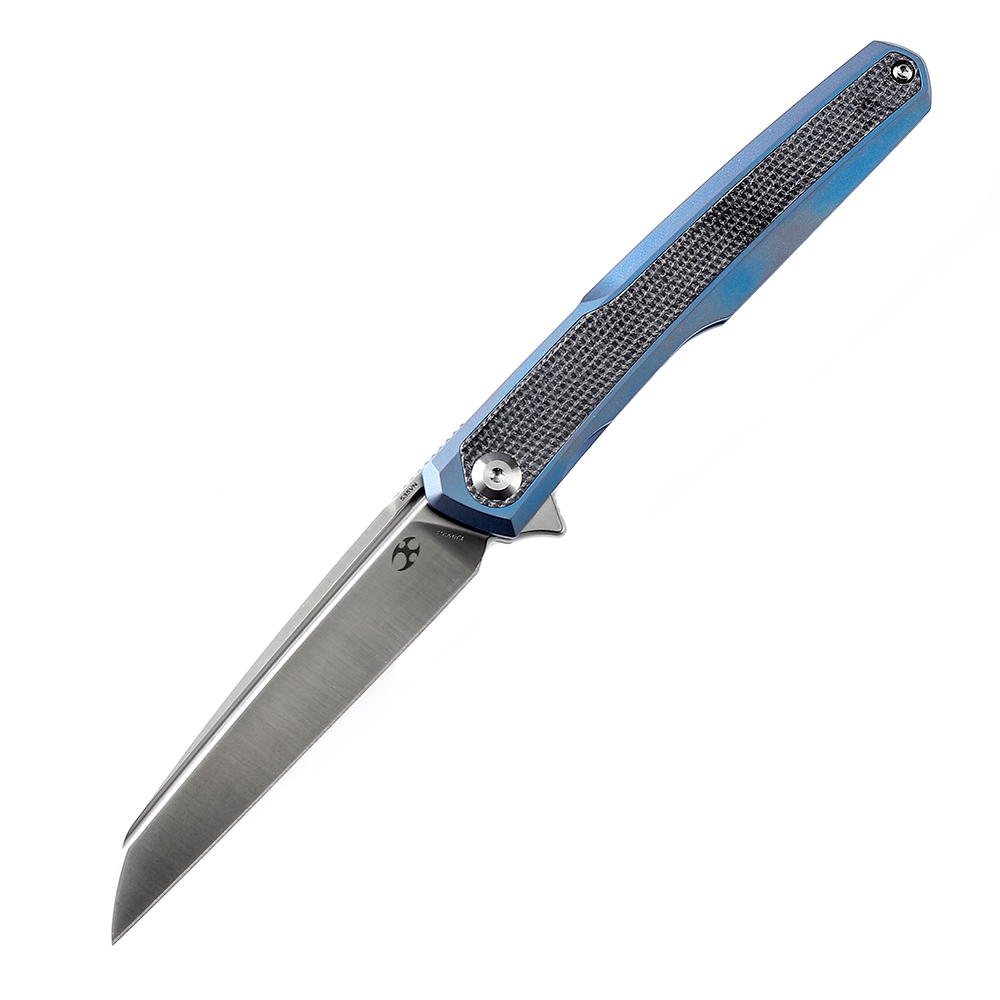 Kansept Arcus K1046A3 blade detail – satin CPM-S35VN wharncliffe