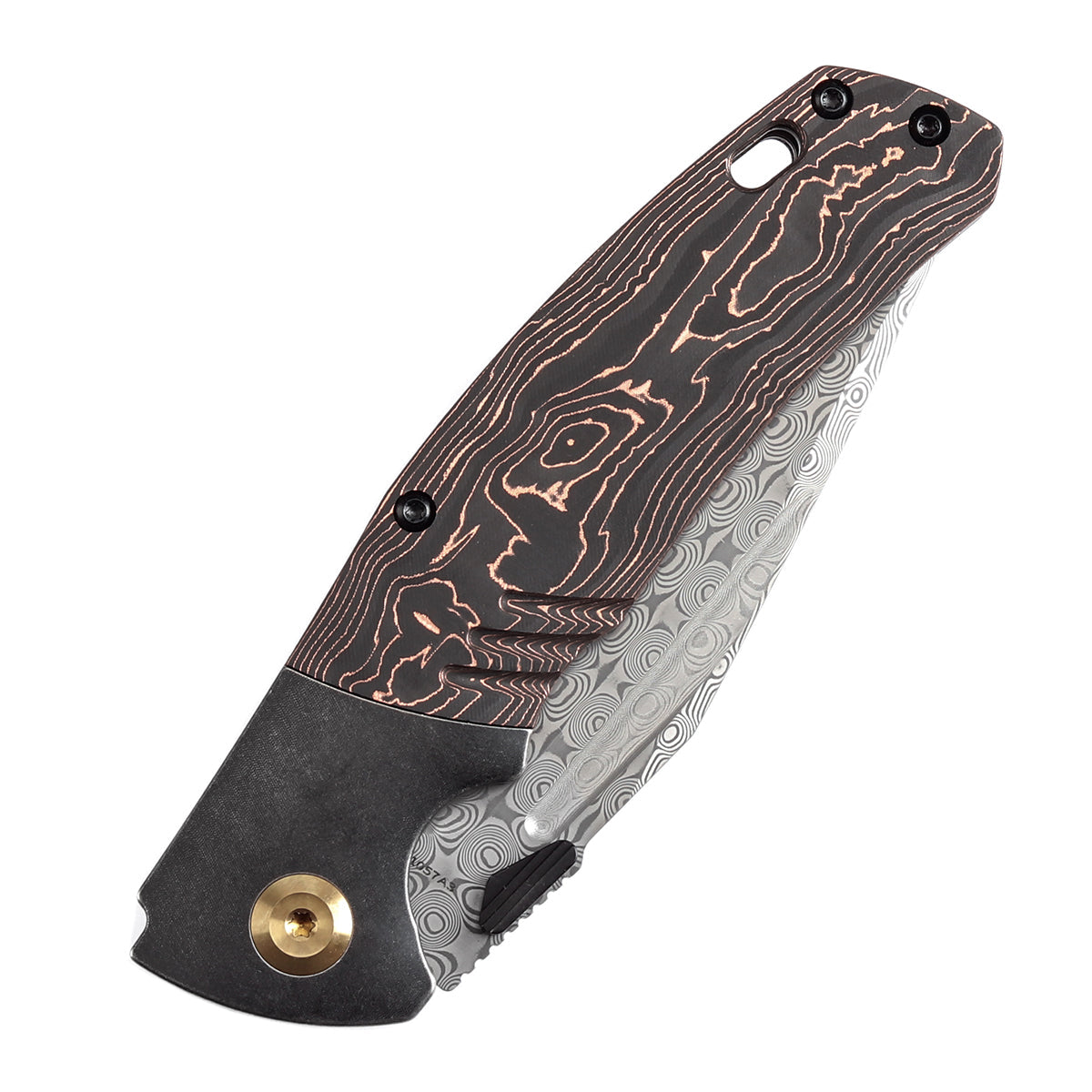 Kansept Hinterland K1057A3 titanium frame lock detail