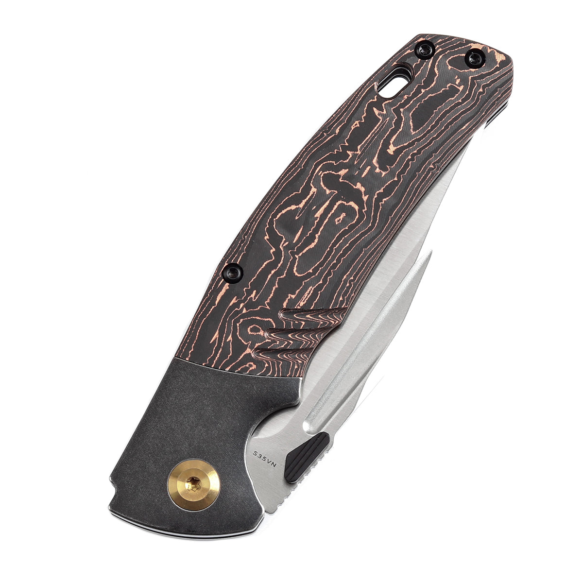 Kansept Hinterland K1057A4 titanium frame lock detail