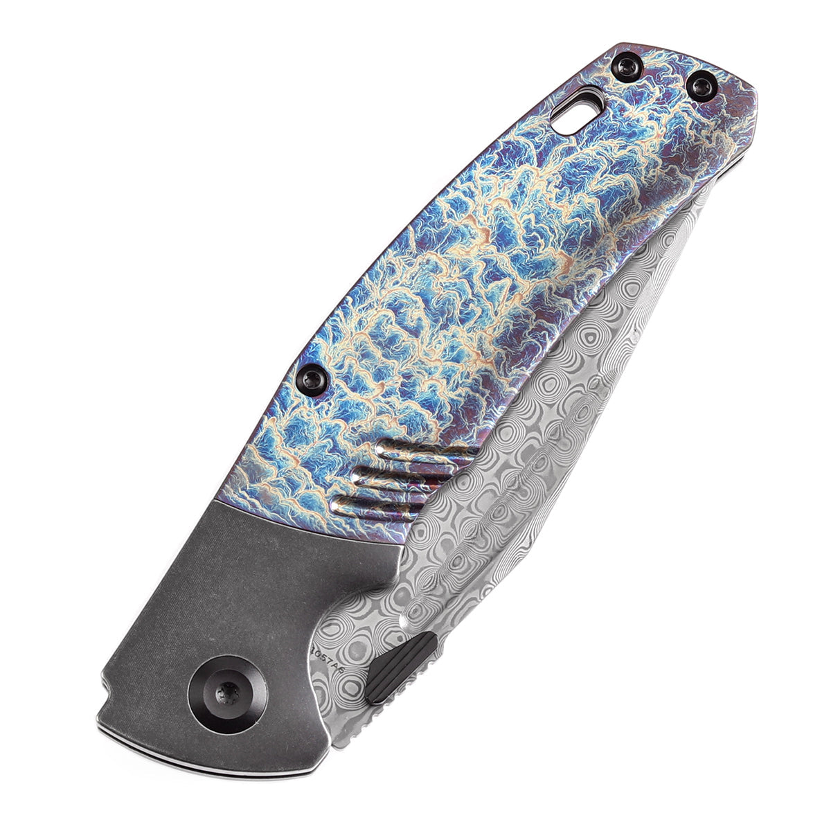 Kansept Hinterland K1057A6 titanium frame lock detail