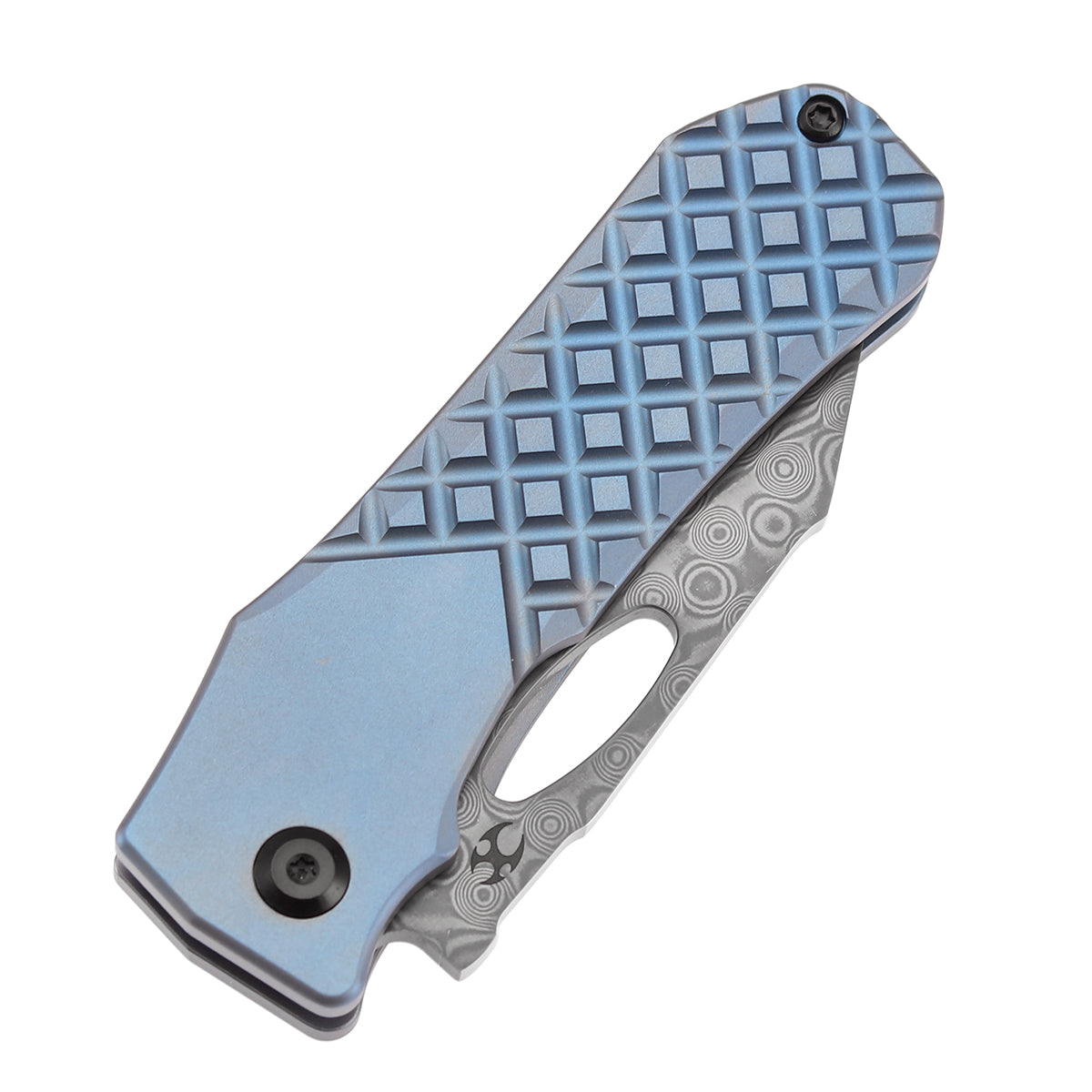 Kansept Loki K1058B7 titanium frame lock detail