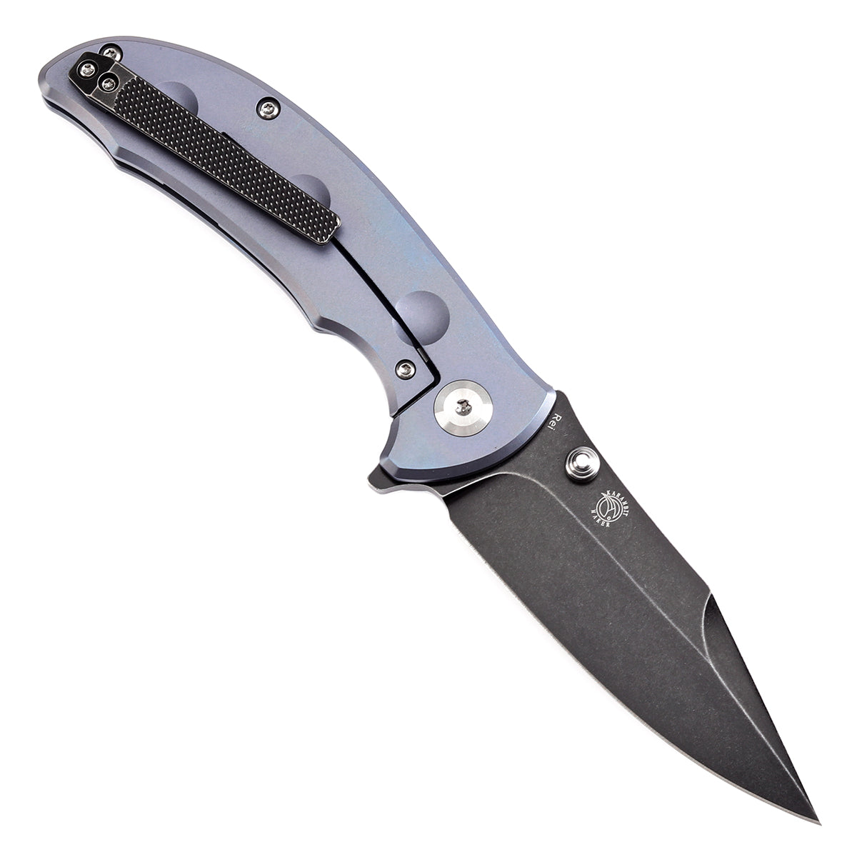 Kansept Rei K1061A3 open position showing CPM 20CV modified blade
