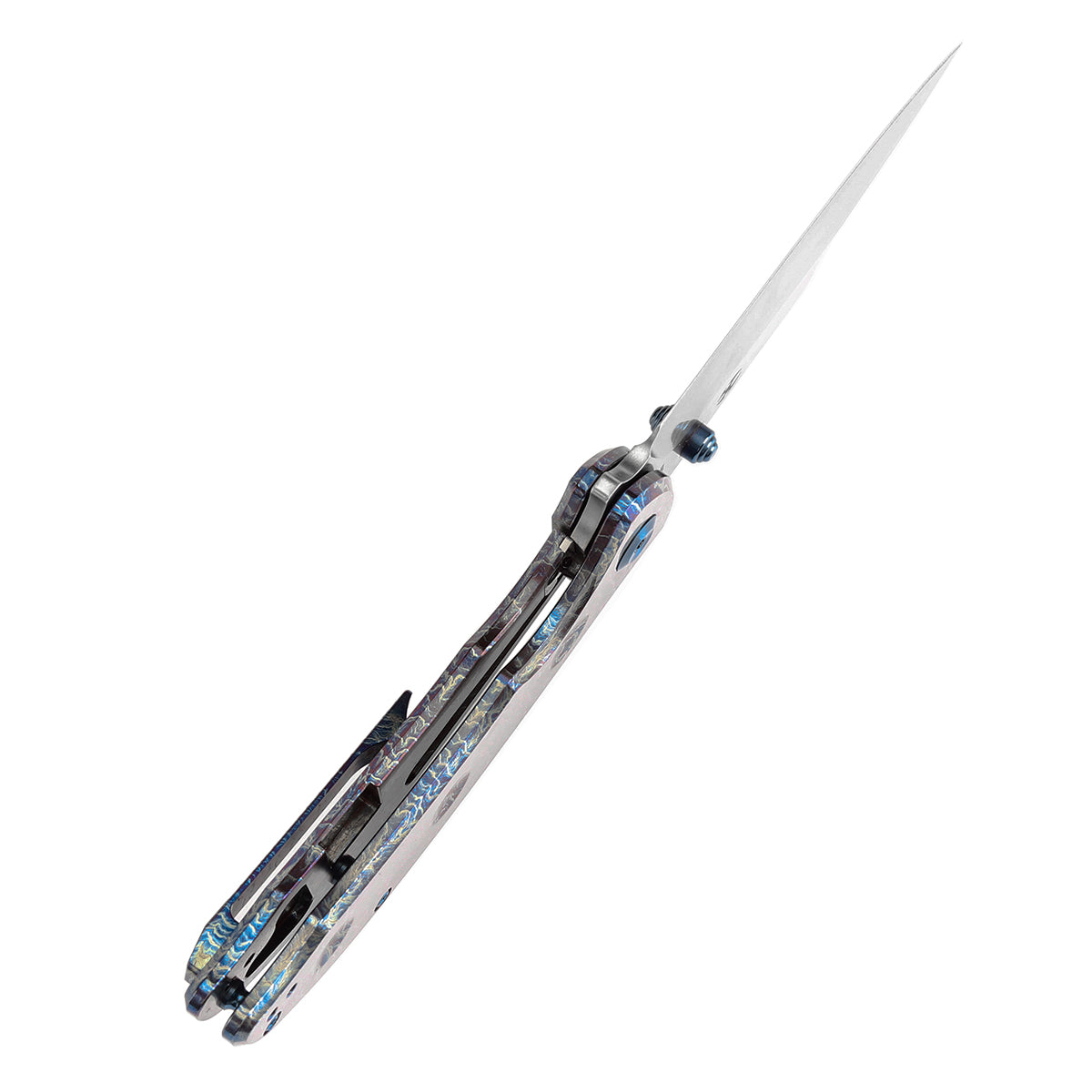 Kansept Rei K1061A4 blade detail – satin CPM 20CV modified