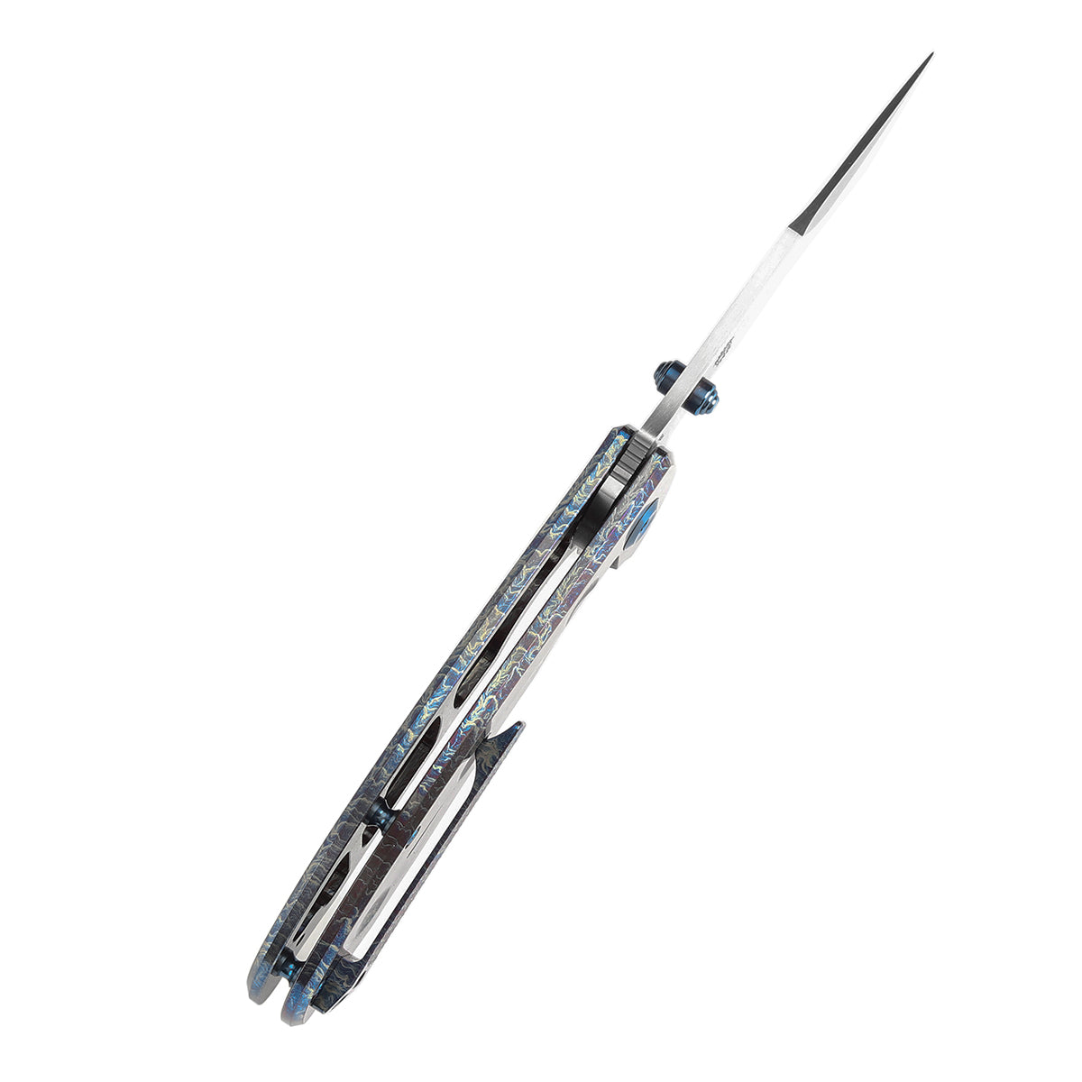 Kansept Rei K1061A4 lightning strike titanium handle scales