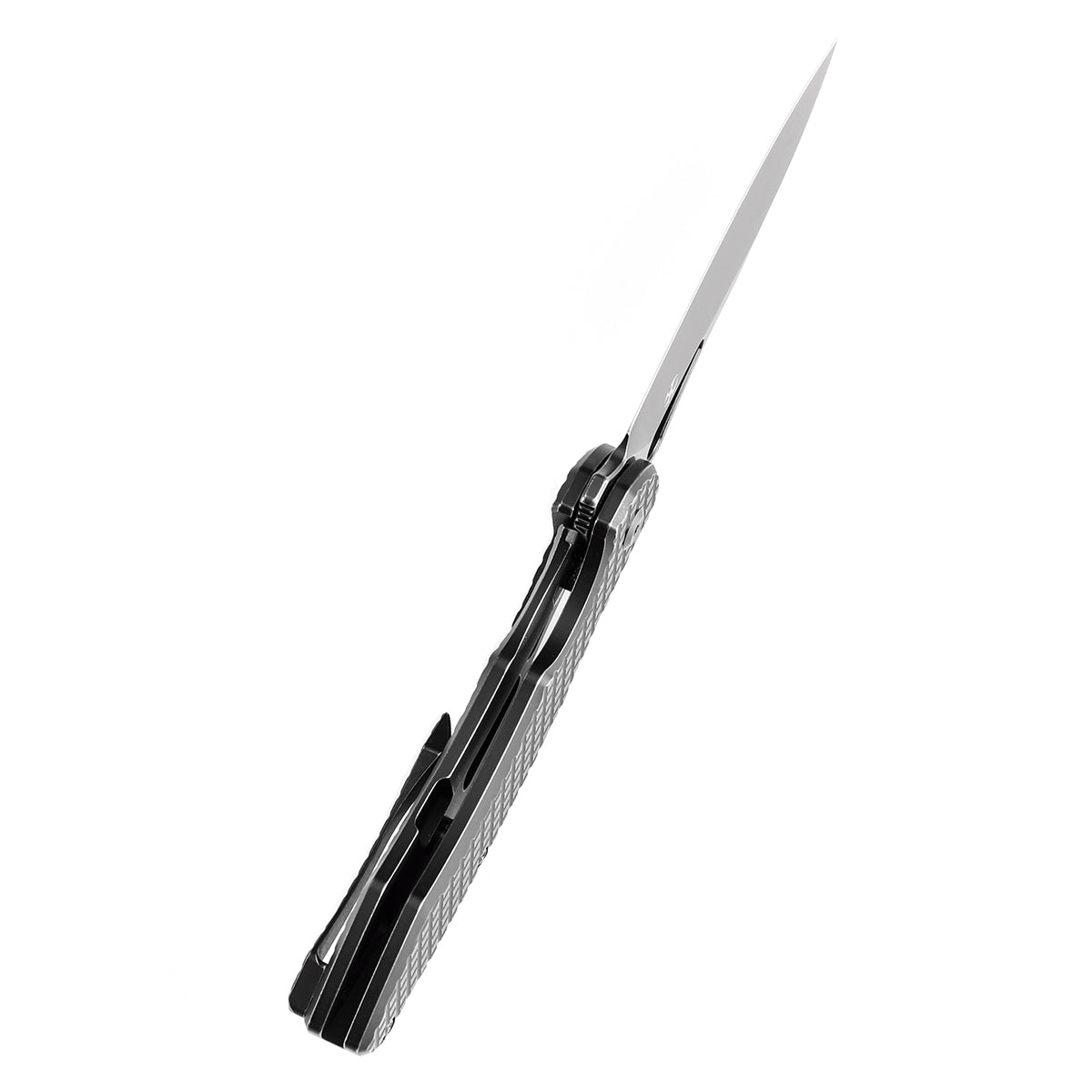 Kansept Echis K1071A5 blade detail – black stonewashed CPM S35VN drop point