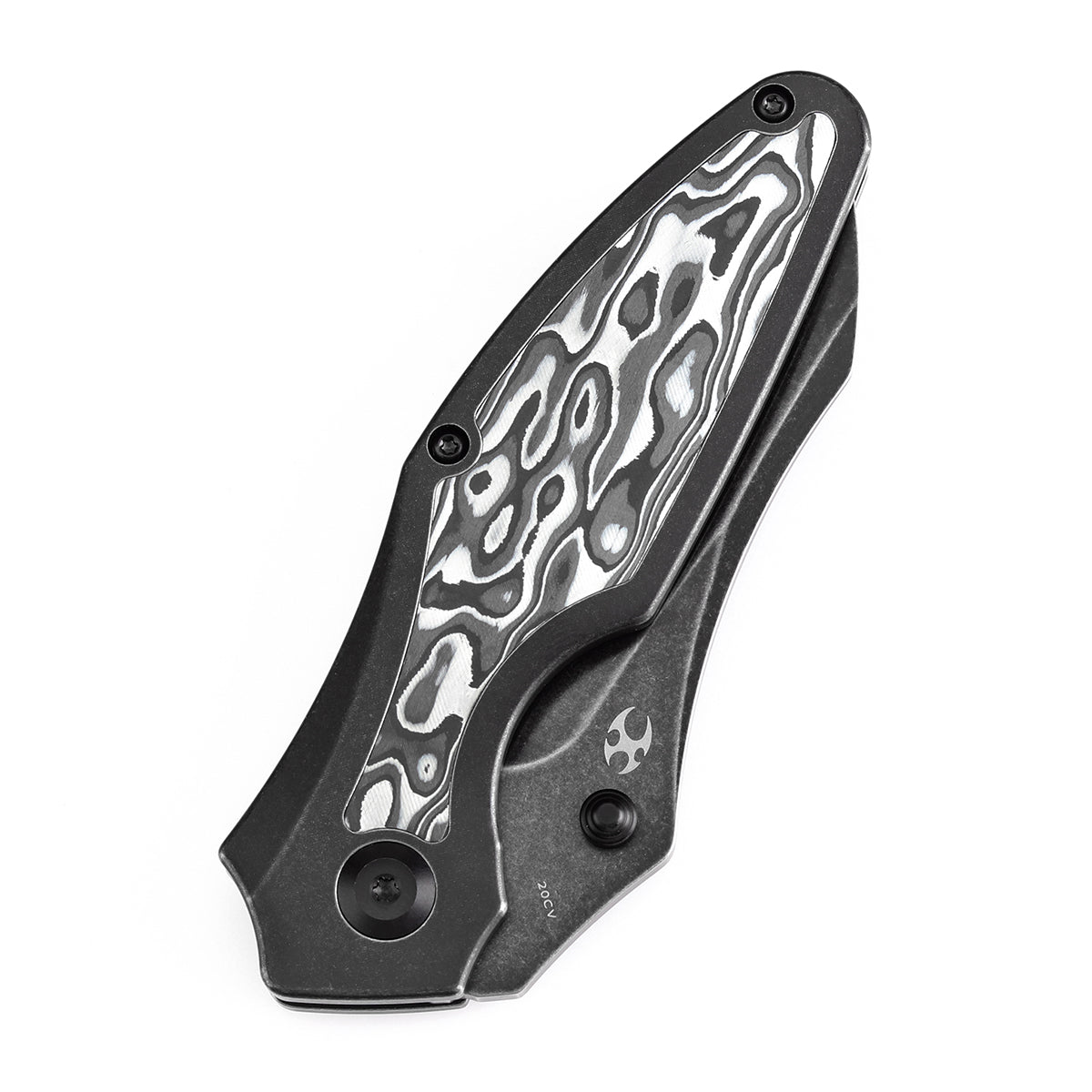 Kansept Baba Yaga K1074A3 frame lock detail