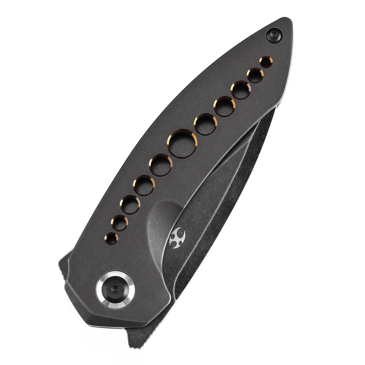 Kansept ODD 21 K1077A1 titanium frame lock detail