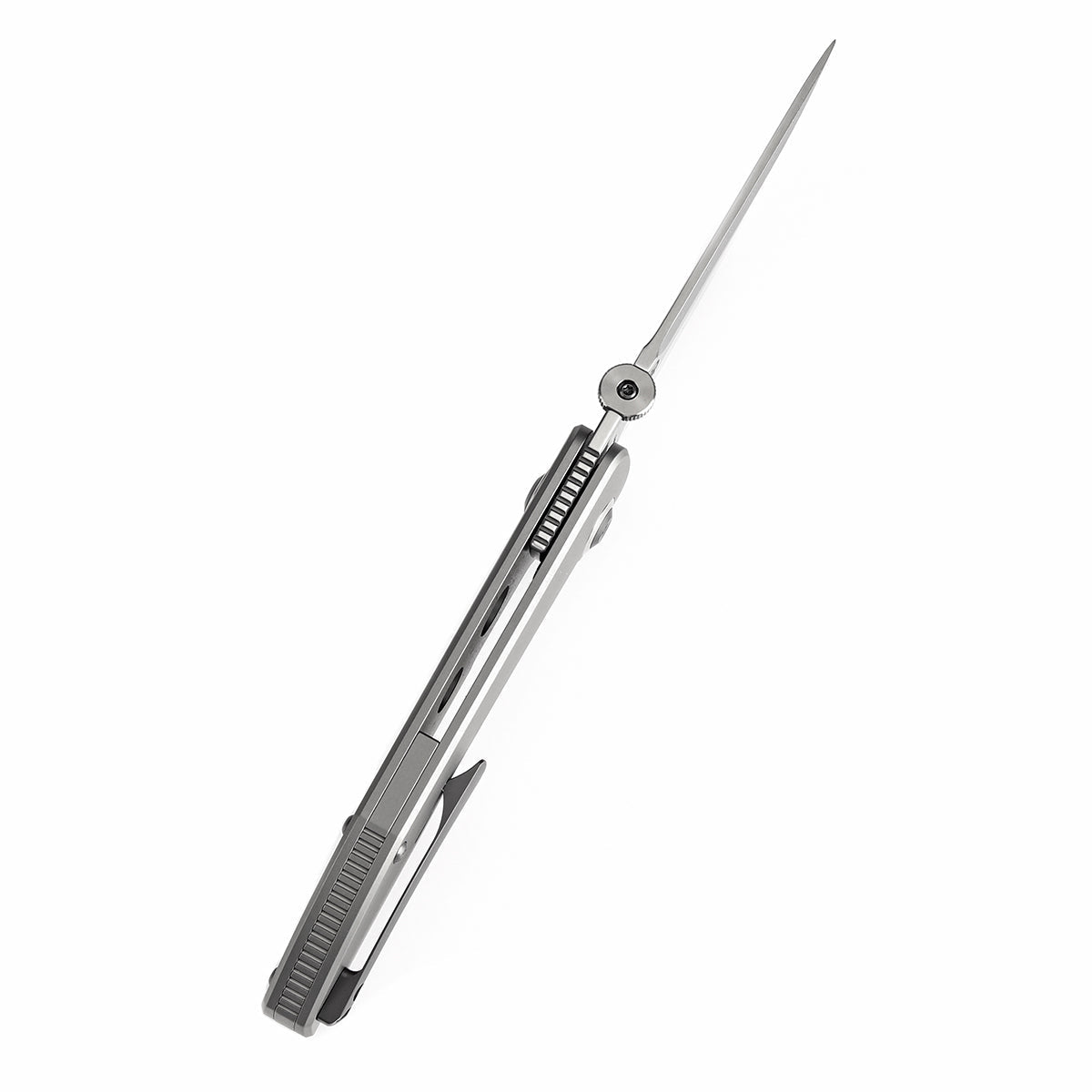 Kansept Tarkin K1078A5 gray bead blasted titanium handle with holes