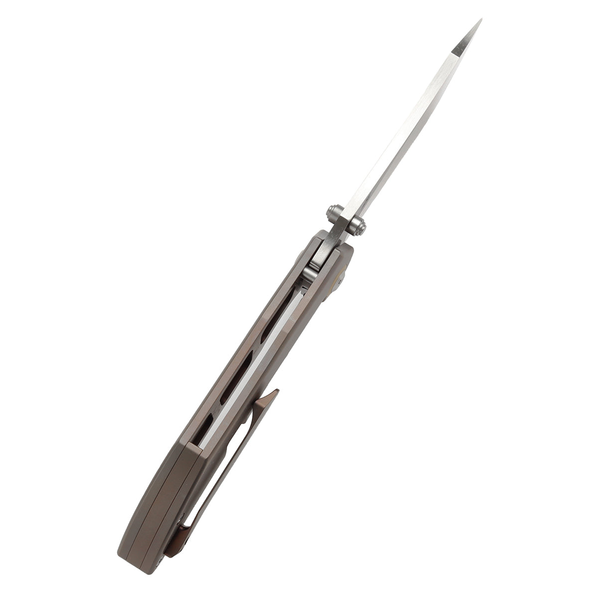 Kansept Tipper K1079A2 bronze anodized titanium handle scales