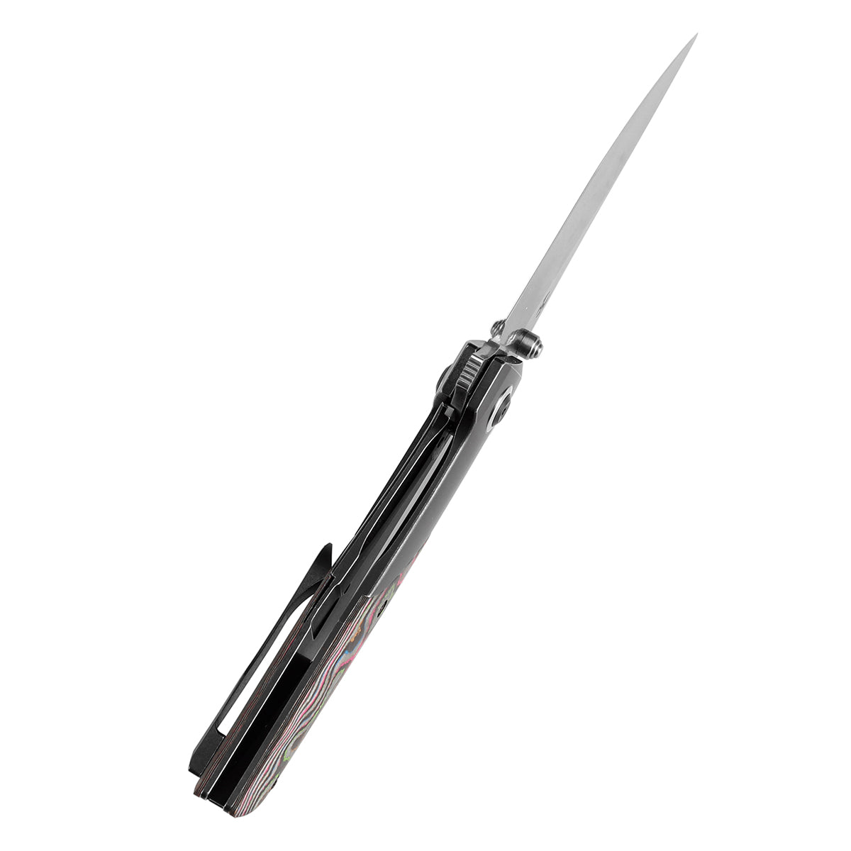 Kansept Deadite K1081A3 blade detail - satin S35VN clip point