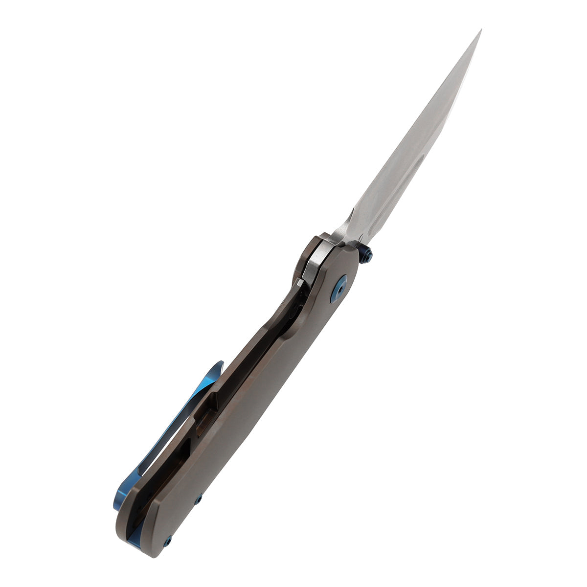 Kansept Dreadnaught K1082A3 blade detail – stonewashed CPM S35VN cleaver
