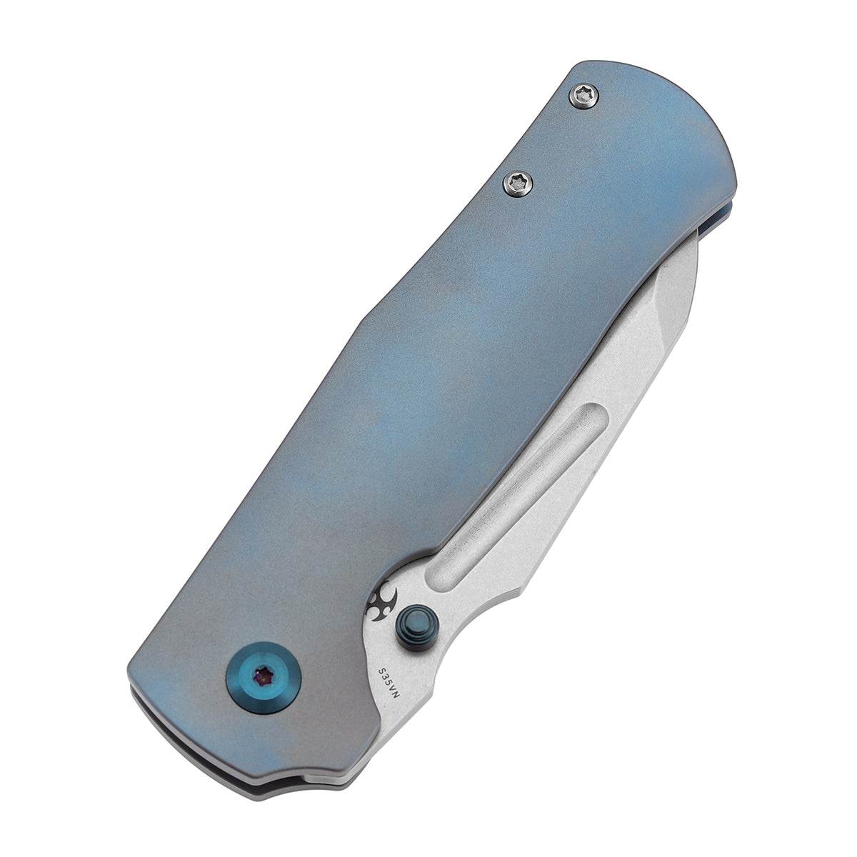Kansept Knives Dreadnaught K1082A5 frame lock detail
