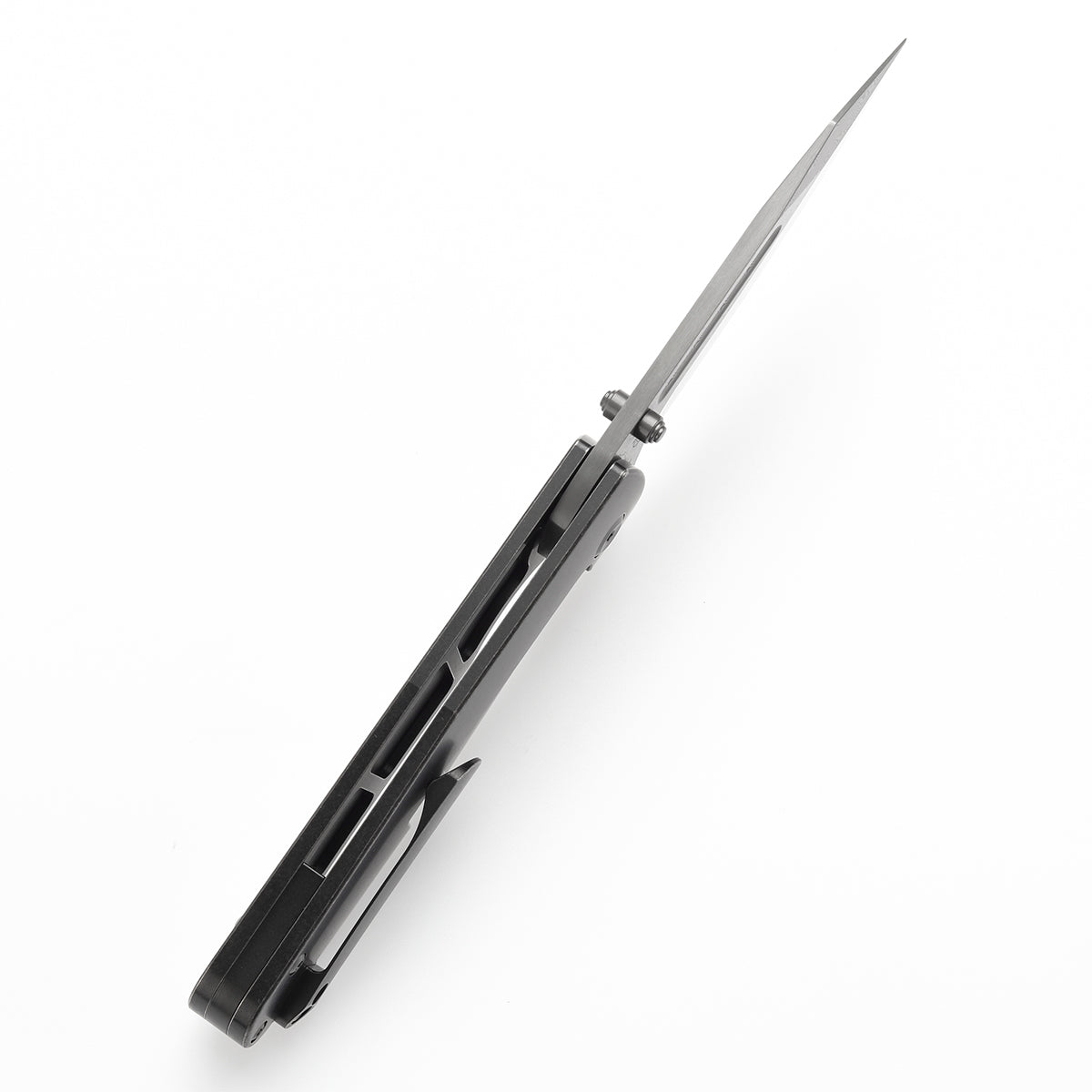 Kansept Superhawk K1084A3 blackwash titanium handle scales