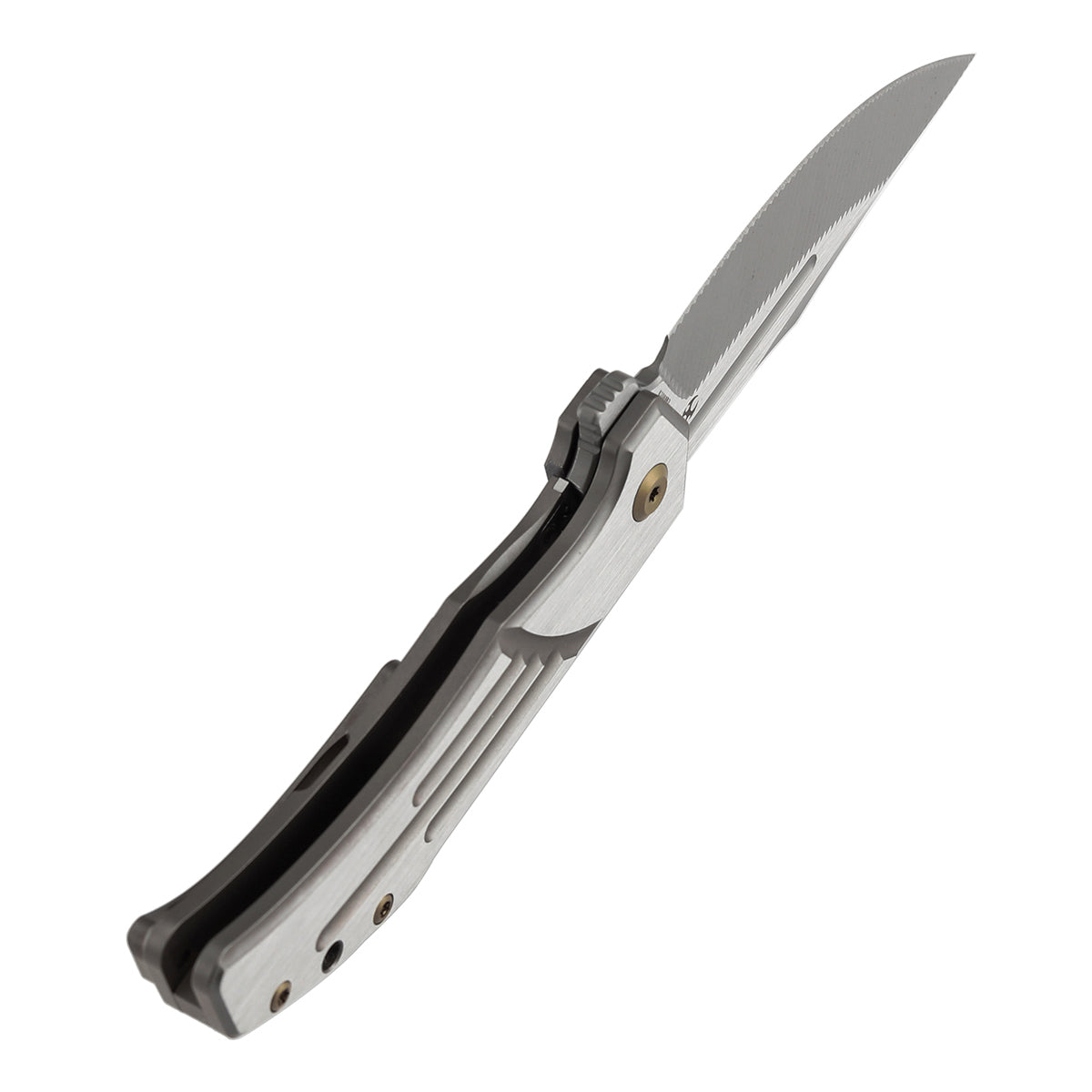 Kansept Orion K1089B3 bronze anodized machine satin titanium handle scales