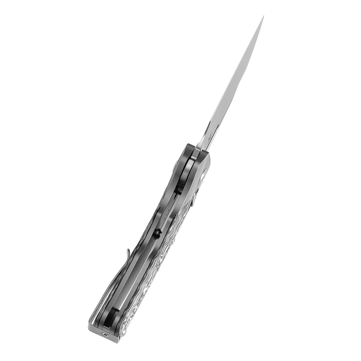 Kansept Vivid K1094V3 blade detail – satin CPM S35VN Wharncliffe