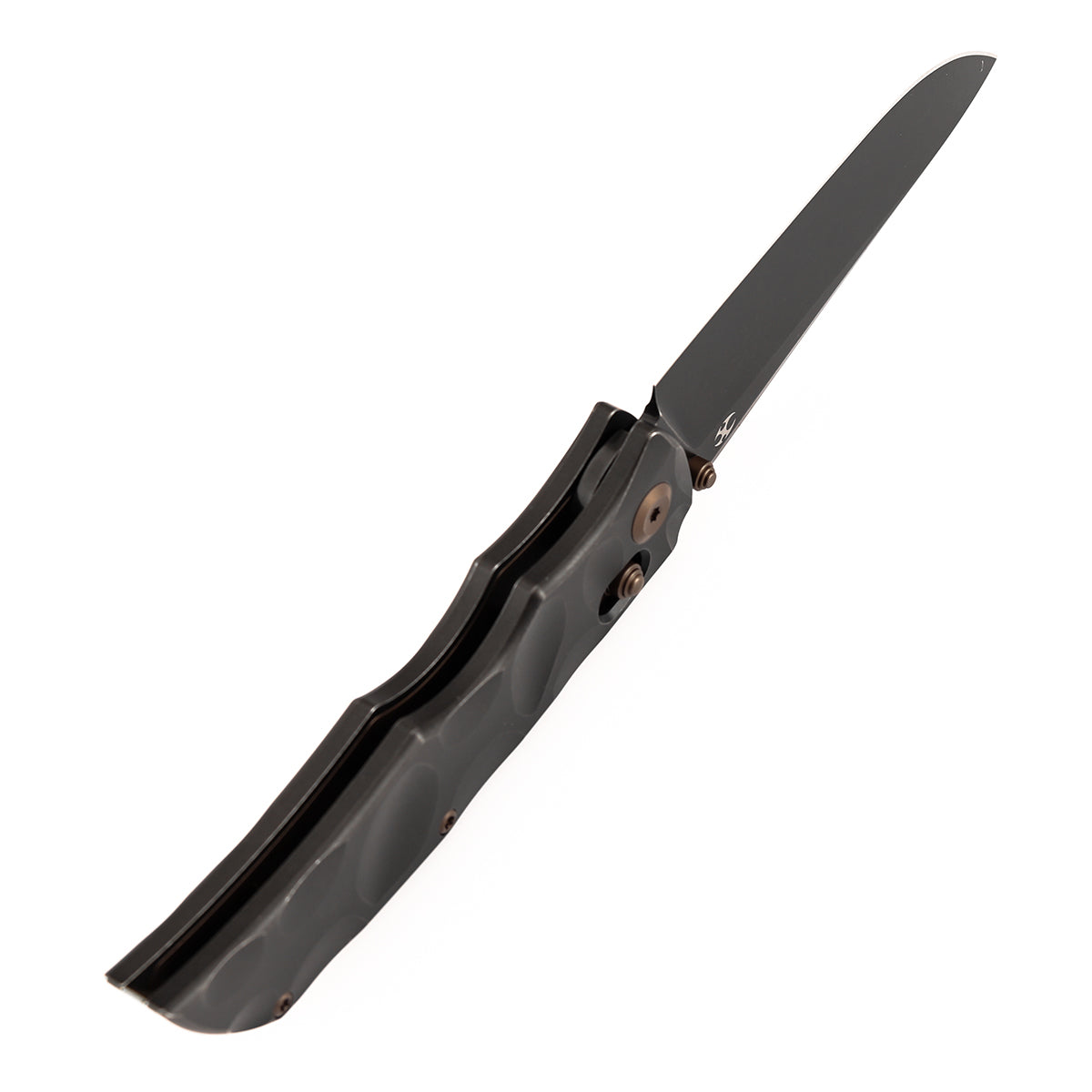 Kansept SIF K1100V3 blade detail – blackwash CPM S35VN drop point