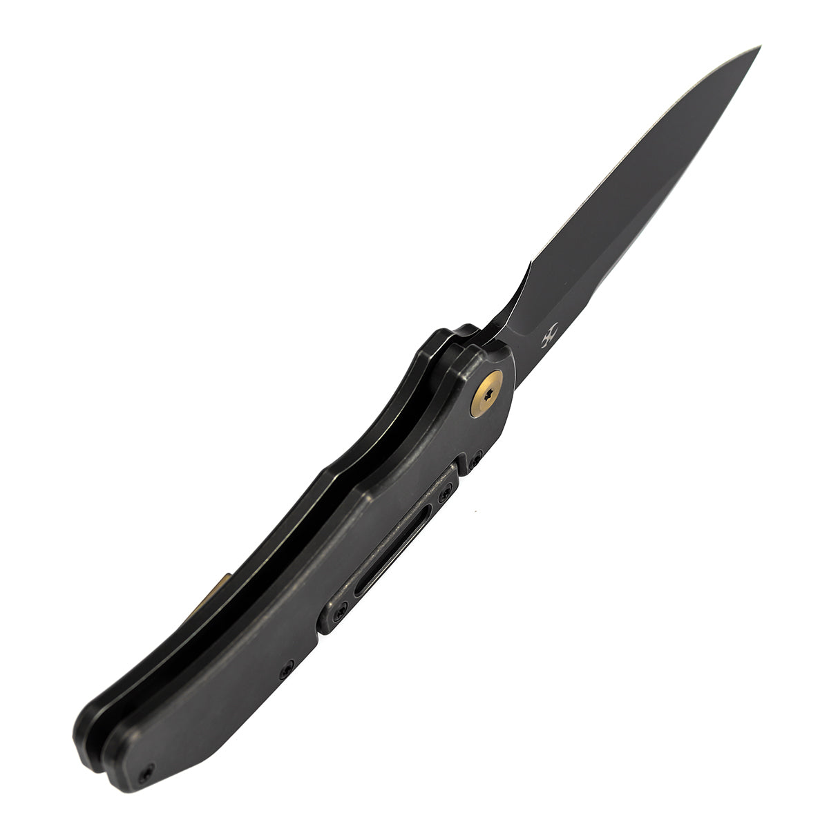Kansept Hazard K1104H3 blade detail – Blackwash CPM S35VN