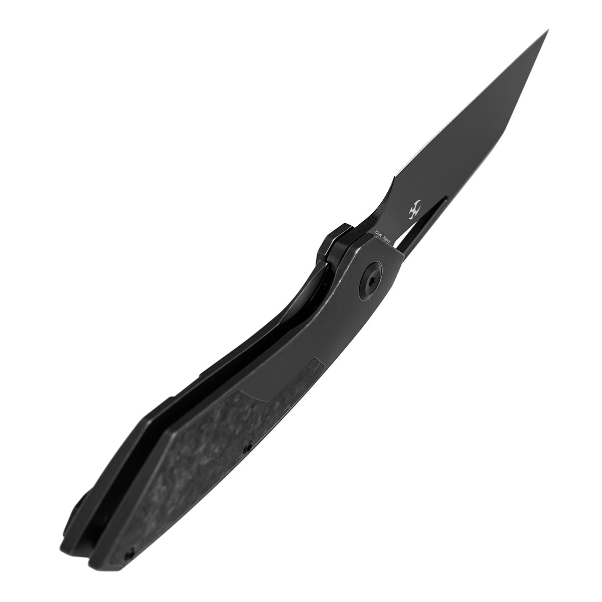 Kansept Strip K1113A1 blade detail – Mirror DLC MagnaCut Wharncliffe