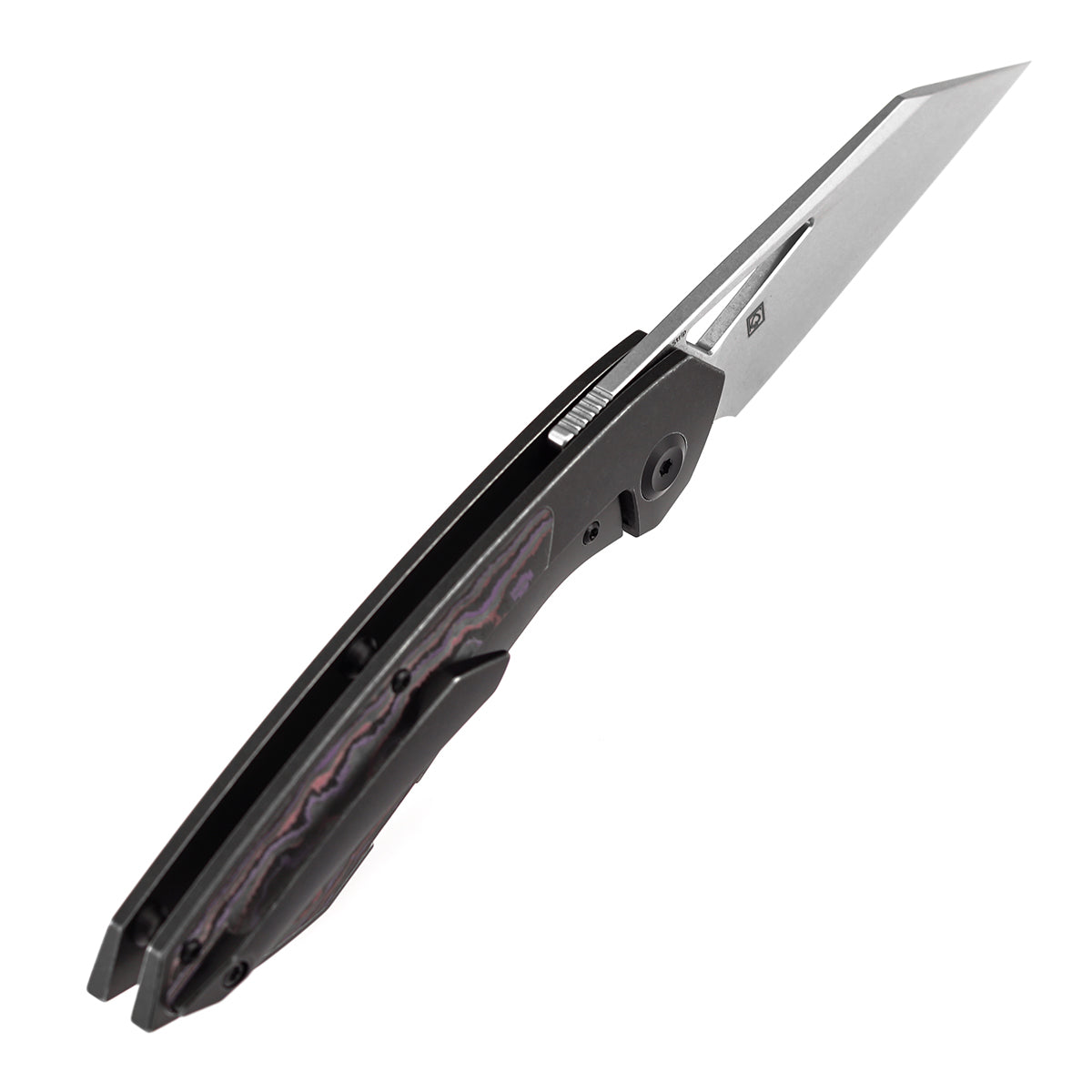 Kansept Strip K1113A2 Purple Haze FatCarbon & Blackwash Titanium handle scales