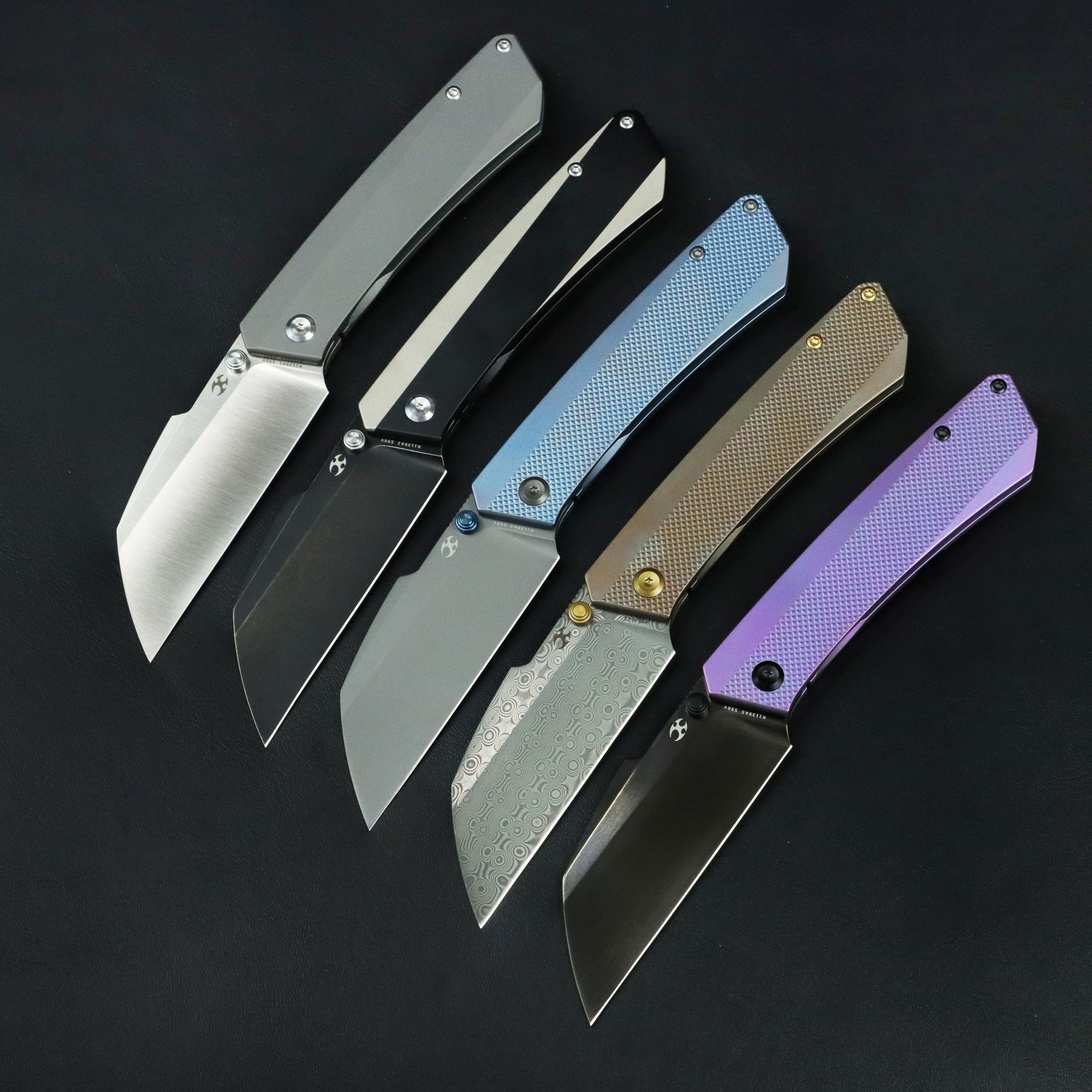 Kansept Contra K1139A2 open position showing CPM S90V Sheepsfoot blade