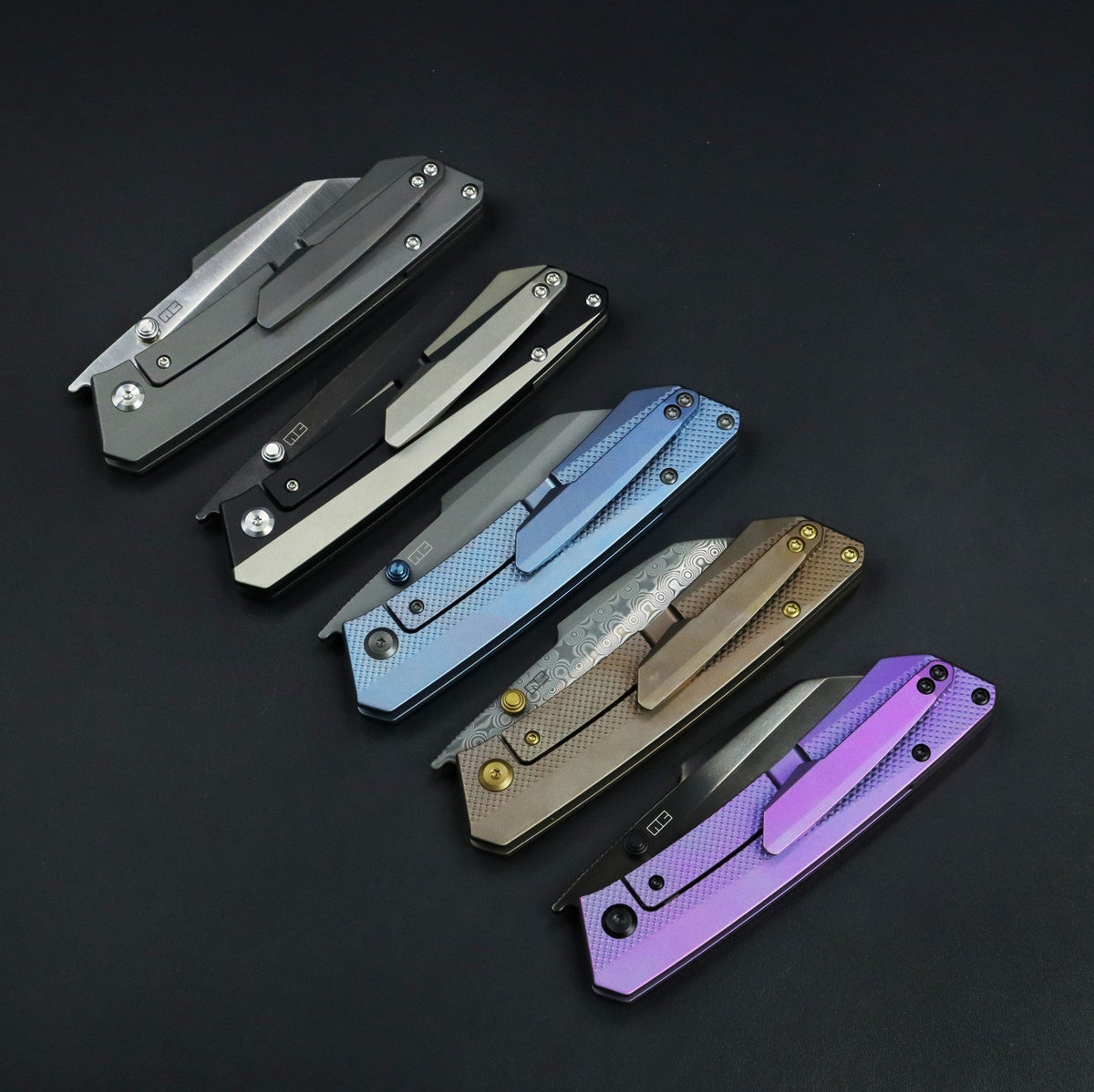 Kansept Contra K1139A5 blade detail – Mirror DLC CPM S90V Sheepsfoot