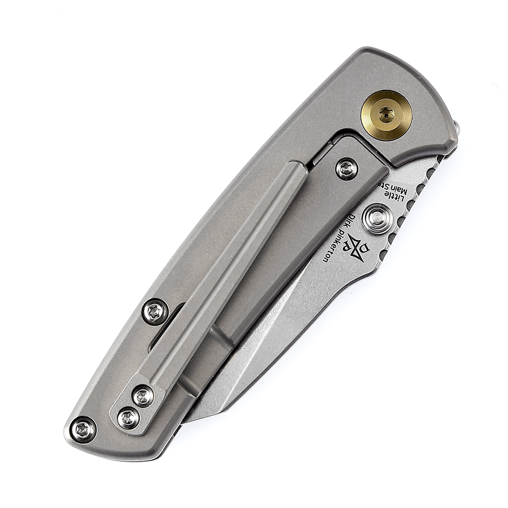 Kansept Little Main Street K2015A1 gray titanium handle scales