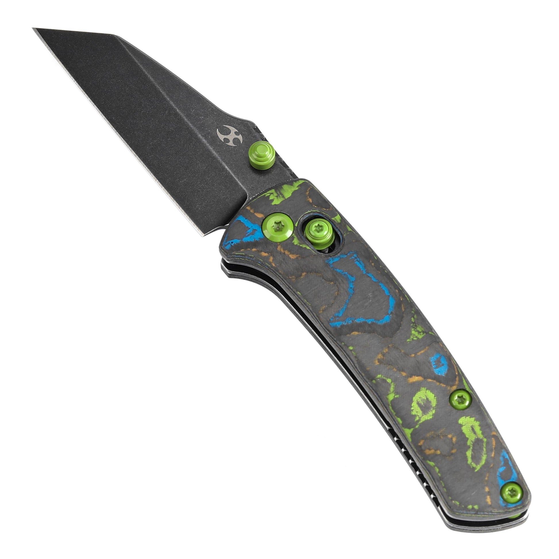 Kansept Little Main Street K2015V4 blade detail – blackwash CPM S35VN drop point