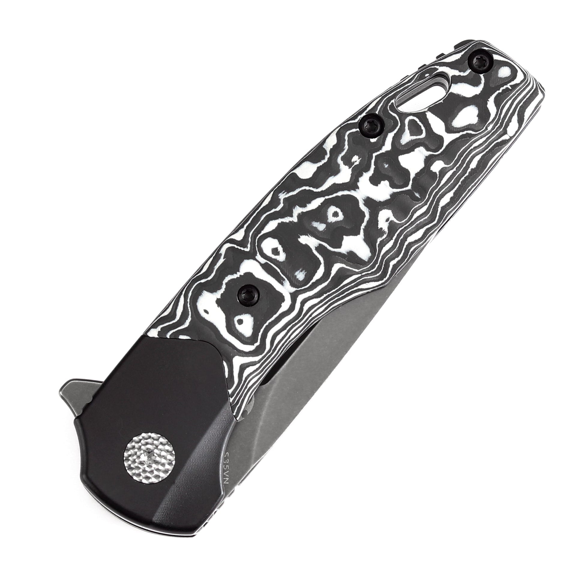 Kansept Cassowary K2065B2 frame lock detail