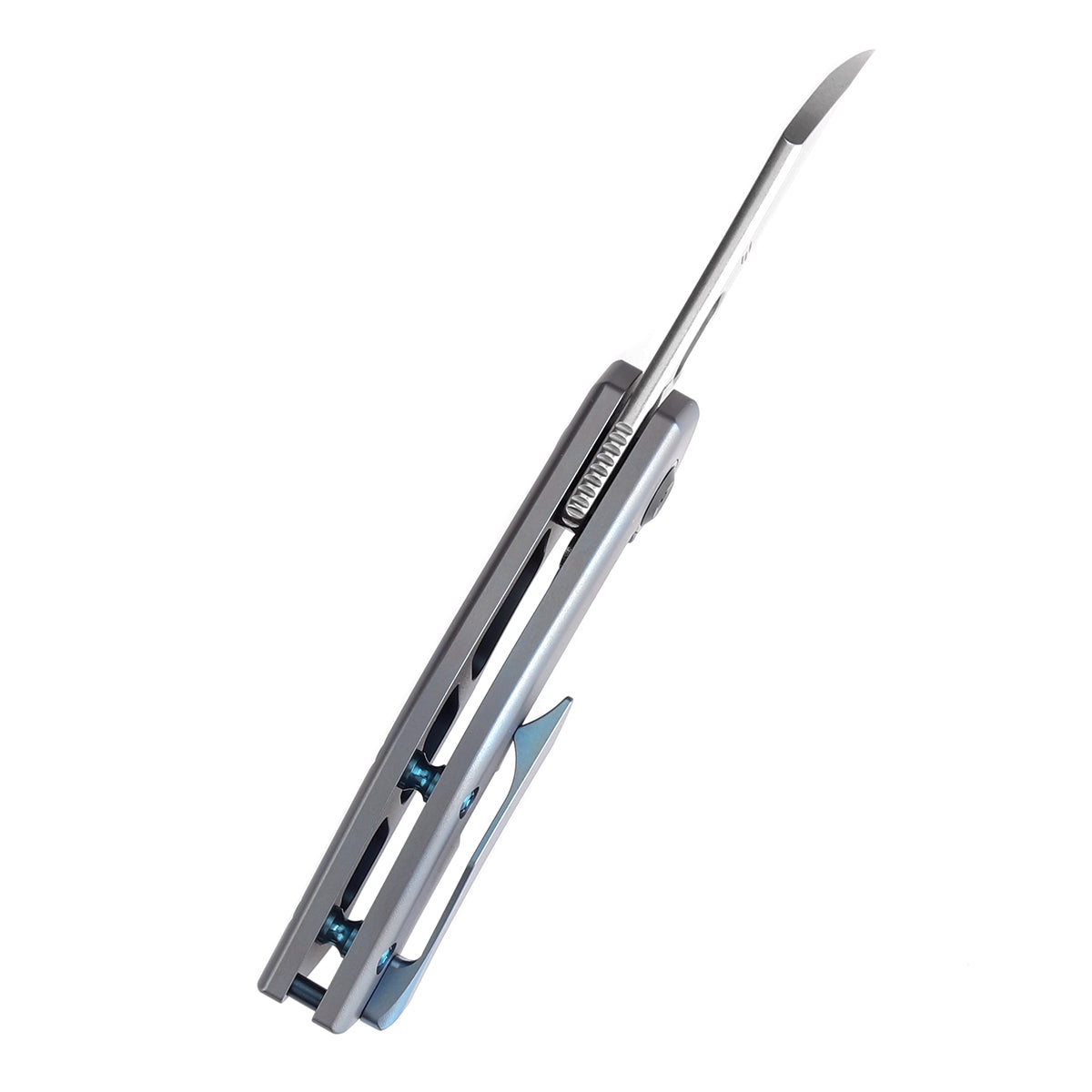 Kansept Osprey K2087A4 blue anodized titanium handle scales
