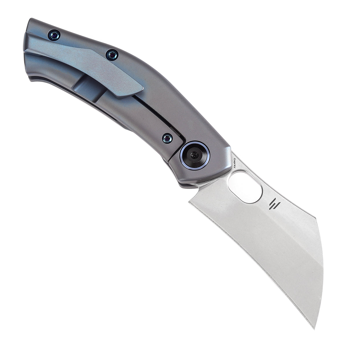 Kansept Osprey K2087A4 open position showing CPM-S35VN Wharncliffe blade